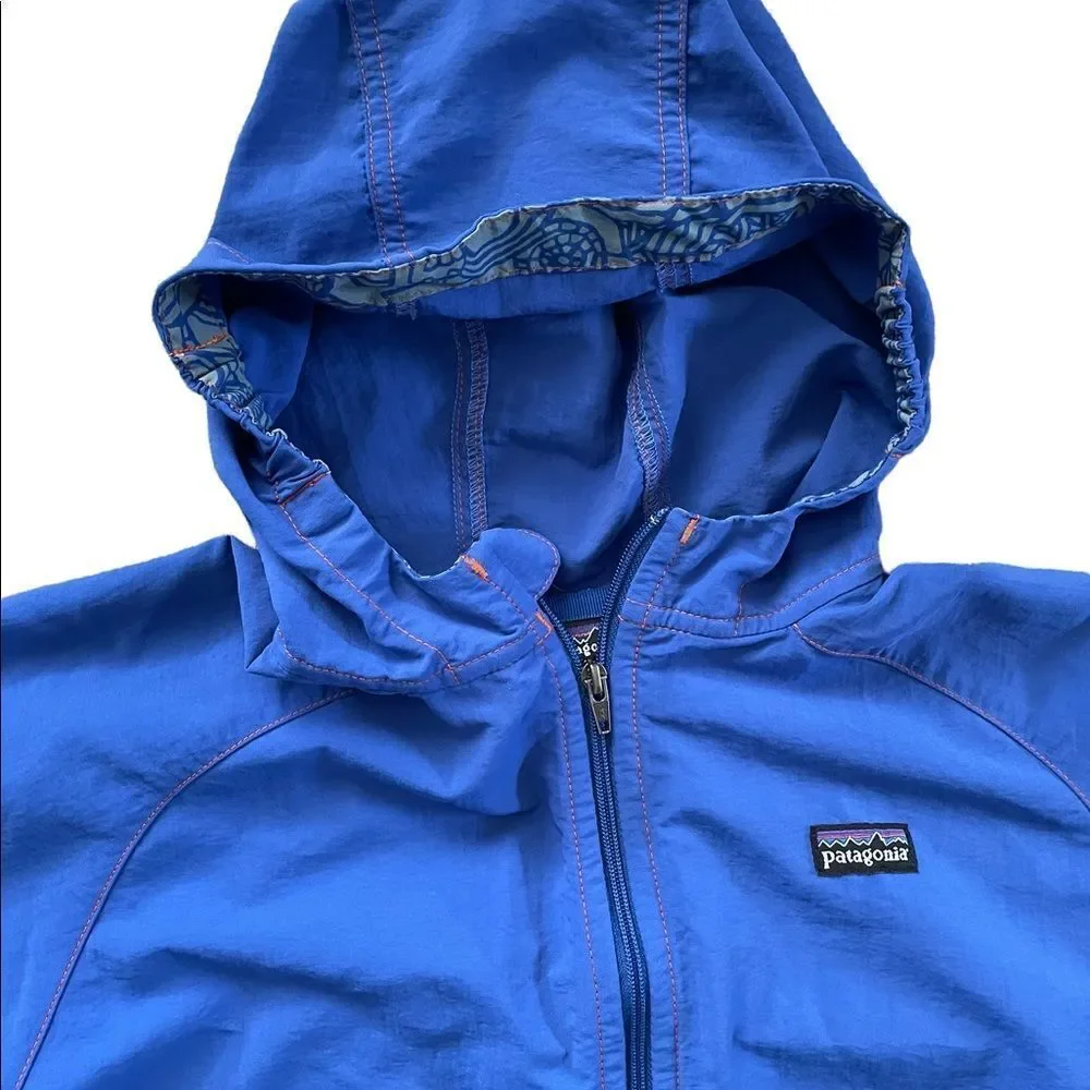 PATAGONIA Kids Baggies Full Zip Jacket Blue Size XL (14)